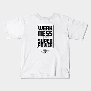 Weakness Rectangle Kids T-Shirt